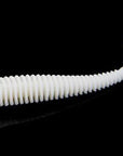 White T Tail Soft Worm 50Mm 0.6G Screw Paddle Tail Soft Bait 12Pcs/Lot Fat Swing-Unrigged Plastic Swimbaits-Bargain Bait Box-Bargain Bait Box