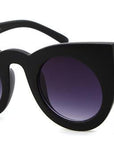 Who Cutie Round Cat Eye Sunglasses Women Brand Designer 90S Vintage White-Sunglasses-WHO CUTIE Official Store-C1-Bargain Bait Box