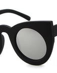 Who Cutie Round Cat Eye Sunglasses Women Brand Designer 90S Vintage White-Sunglasses-WHO CUTIE Official Store-C2-Bargain Bait Box