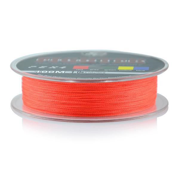 Wholesale Monofilament Braided Fishing Line 100M Floating Multicolor 8-60Lb High-Sequoia Outdoor (China) Co., Ltd-Red-0.4-Bargain Bait Box