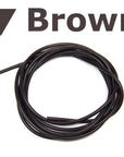 Wifreo [2Meter/Pack] Carp Fishing Silicone Tubing Black Olive Brown Color For-Wifreo store-Brown-Bargain Bait Box