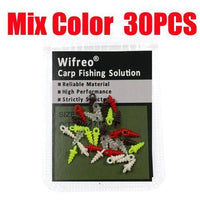 Wifreo [30Pcs/Bag] Multiple Color Carp Popup Pegs For Carp Fishing Rig Stopper-Wifreo store-30pcs Mix Color-Bargain Bait Box