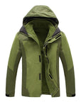 Winter 3In1 Outdoor Jacket Men Skiing Trekking Coat Windstopper Waterproof-CIKRILAN Official Store-Army Green-S-Bargain Bait Box