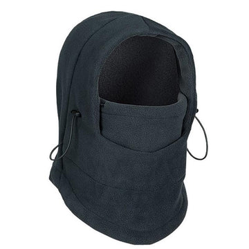 Winter Hat Scarf Men Windproof Thick Ski Mask Warm Cotton Head Scarves Fishing-711 SportMarket-Black-Bargain Bait Box