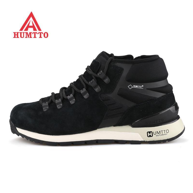 Winter Men&#39;S Sneakers Damping Cushion Hiking Shoes For Men Sport Dmx Outdoor-High-end physical education Store-Black-6.5-Bargain Bait Box