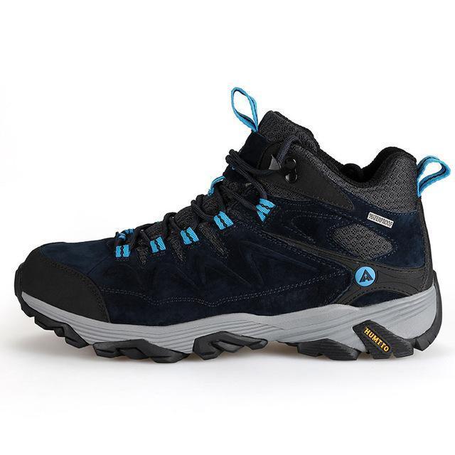 Winter Warm Men Hiking Boots Male Outboor Waterproof Climb Mountain-Fashion Mens Shoes Store-blue-7-Bargain Bait Box