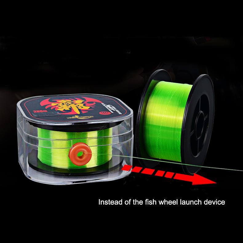Wire Hole 200M Extreme Super Strong Nylon Fishing Line Japan Durable-FJORD Fishing Tackle Store-White-1.0-Bargain Bait Box