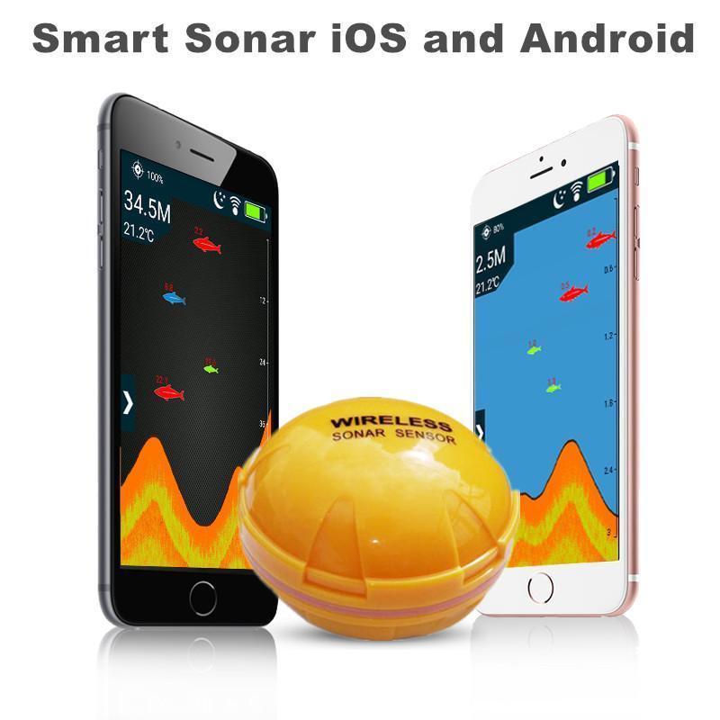 Wireless Bluetooth Smart Fish Finder For Ios And Android Sounder Sonar Echo-Fish Finders-Bargain Bait Box-Bargain Bait Box