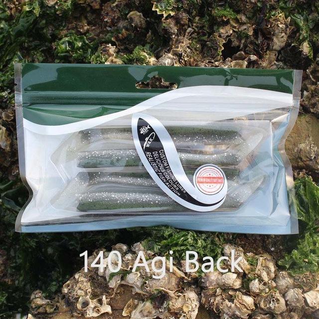 W&K Brand 14Cm 13G Soft Lure 12Colors Big Paddle Tail Fishing Bait Handmade-W&K Official Store-Agi Back-Bargain Bait Box