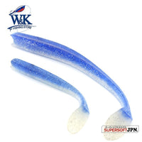 W&K Brand 14Cm 13G Soft Lure 12Colors Big Paddle Tail Fishing Bait Handmade-W&K Official Store-Pearl White-Bargain Bait Box