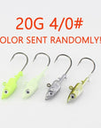 W&K Brand Kinds Of Jig Head For Soft Bait-20 G 30 G 40 G Fishing Jig Hook For-W&K Official Store-20 g Primary color-Bargain Bait Box