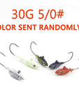 W&K Brand Kinds Of Jig Head For Soft Bait-20 G 30 G 40 G Fishing Jig Hook For-W&K Official Store-30 g Primary Color-Bargain Bait Box