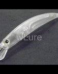 Wlure 10 Per Lot Fishing Lure Blank Unpainted Minnow Wide Wobble Casting Bait-Blank & Unpainted Lures-wLure Official Store-Bargain Bait Box