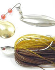 Wlure 15G 60 Strands Silicone Skirts 2 Colors Mixed Gold/Silver Spoons Spin In-wLure Official Store-SP101X234-Bargain Bait Box