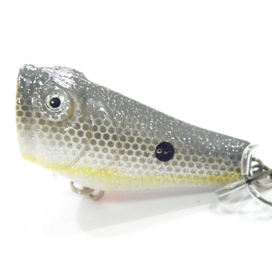 Wlure 5.1Cm 7.8G Small Size Popper With Red Mouth Twitch Lure #8 Hooks Assort-wLure Official Store-T620X1-Bargain Bait Box