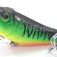 Wlure 5.1Cm 7.8G Small Size Popper With Red Mouth Twitch Lure #8 Hooks Assort-wLure Official Store-T620X39-Bargain Bait Box