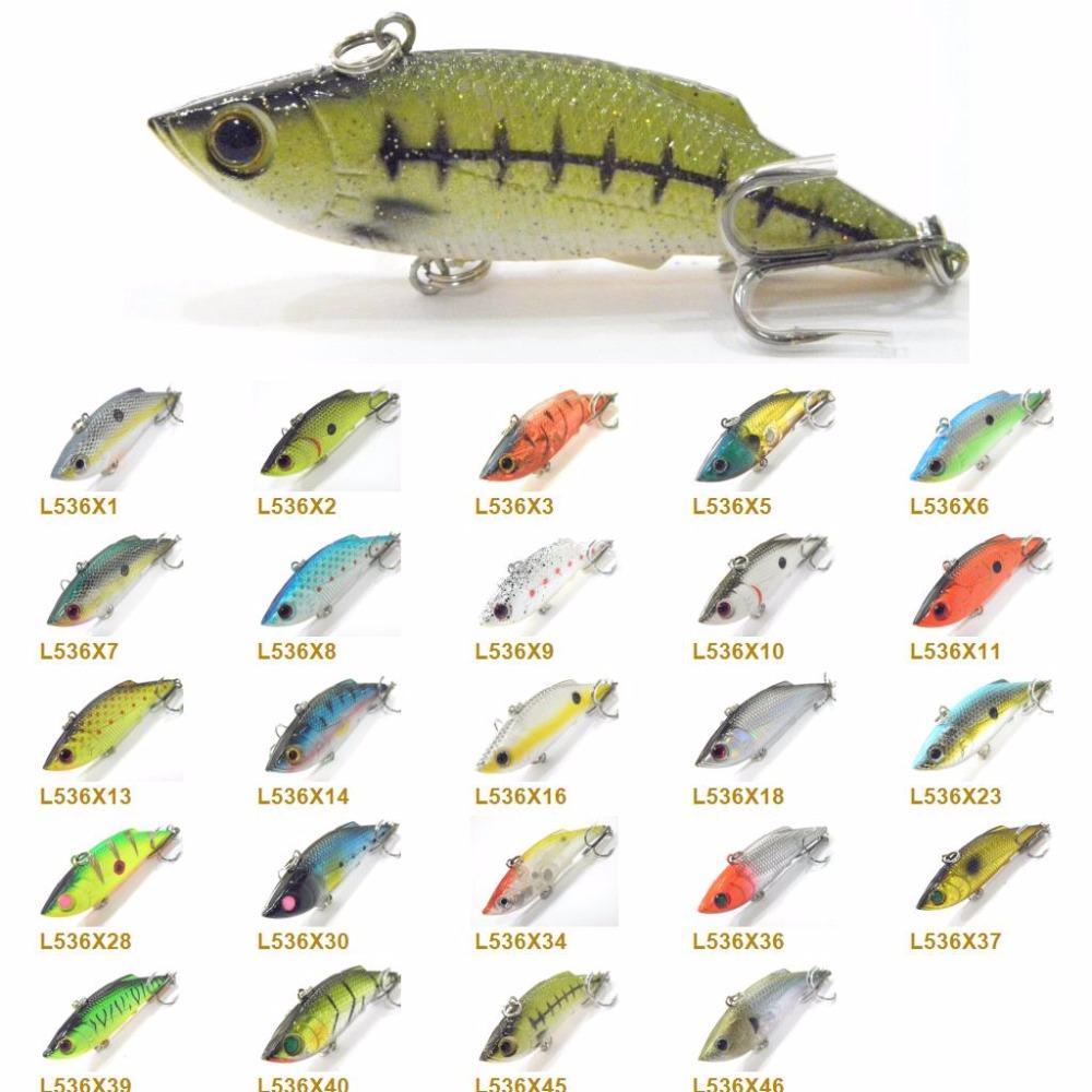 Wlure 7Cm 9G Tight Wiggle Sinking Lipless Crankbait Bottom Fishing With Fast-wLure Official Store-L536X1-Bargain Bait Box