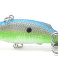 Wlure 7Cm 9G Tight Wiggle Sinking Lipless Crankbait Bottom Fishing With Fast-wLure Official Store-L536X6-Bargain Bait Box