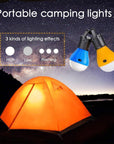 Wnnideo Led Tent Camping Accessory Lamp Emergency Light Battery Powered-wnnideo Official Store-Red-Bargain Bait Box
