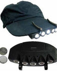 Womail Outdoor Useful Equipment 5Led Cap Hat Brim Clip Lamp Head Light Headlight-E-Life Store-Bargain Bait Box