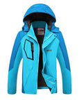 Women Jackets Waterproof Jacket Fishing Windbreaker Trekking Camping Rain Coat-Jackets-Bargain Bait Box-blue-XL-Bargain Bait Box