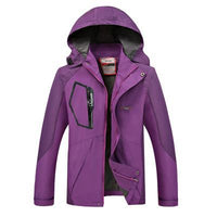 Women Jackets Waterproof Jacket Fishing Windbreaker Trekking Camping Rain Coat-Jackets-Bargain Bait Box-purple-XL-Bargain Bait Box