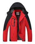 Women Jackets Waterproof Jacket Fishing Windbreaker Trekking Camping Rain Coat-Jackets-Bargain Bait Box-red-XL-Bargain Bait Box