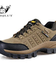 Women Men Outdoor Hiking Shoes Waterproof Hunting Trekking Athletic Breathable-ZIMNIE Sneakers Store-Khaki Yellow-5-Bargain Bait Box