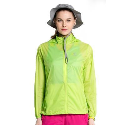 Women Men Spring Summer Outdoor Sport Ultra Thin Skin Jacket Windbreaker-Mountainskin Outdoor-Women Green-S-Bargain Bait Box