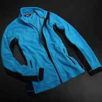 Women Outdoor Quick-Drying Light Thermal Patchwork Sports Stand Collar Fleece-Worldexpresssell2012-XS-Bargain Bait Box