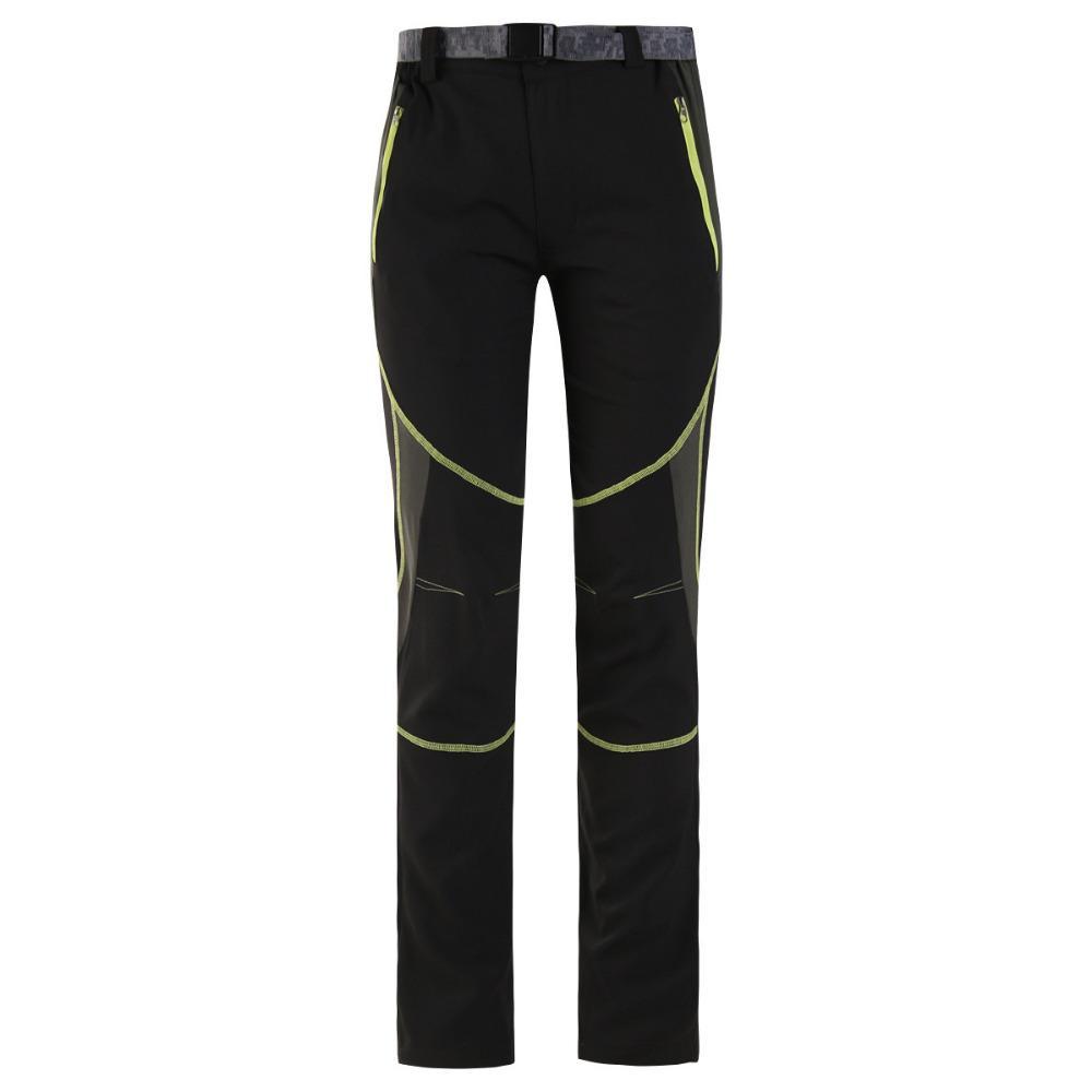 Women Spring Summer Quick Dry Pants Female Outdoor Sports Thin Breathable-Mountainskin Outdoor-Black-S-Bargain Bait Box