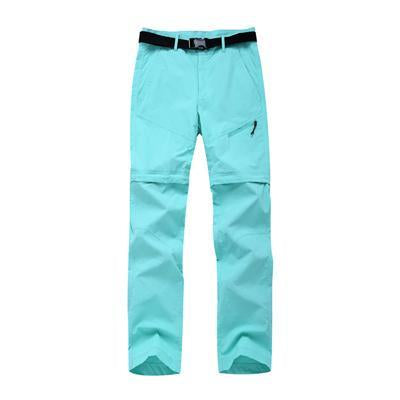Women Summer Quick Dry Breathable Removable Pants Outdoor Brand Shorts Hiking-HO Outdoor Store-Blue-S-Bargain Bait Box