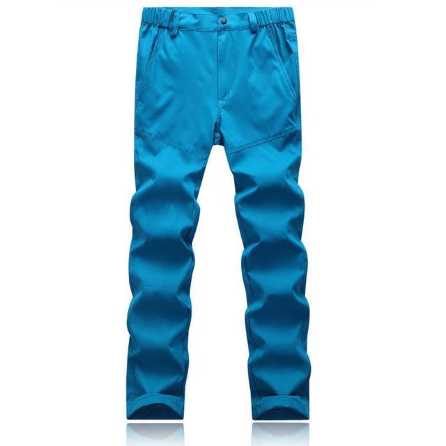 Women Summer Quick Dry Breathable Thin Pants Outdoor Sport Brand Clothing Female-Mountainskin Outdoor-Blue-S-Bargain Bait Box