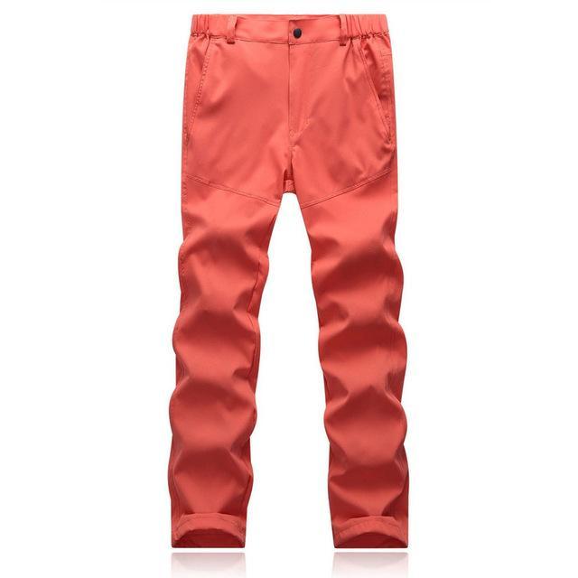 Women Summer Quick Dry Breathable Thin Pants Outdoor Sport Brand Clothing Female-Mountainskin Outdoor-Orange-S-Bargain Bait Box
