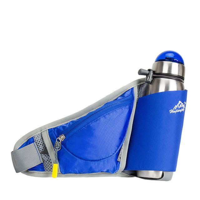 Women Waist Bags Sports Water Bottle Holder Outdoor Running Belt Bag Waist Bag-Under the Stars123-Blue-Bargain Bait Box