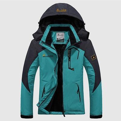 Women'S Winter Inner Fleece Waterproof Jacket Outdoor Sport Brand Coats-Mountainskin Outdoor-Moon Blue-Asian Size M-Bargain Bait Box