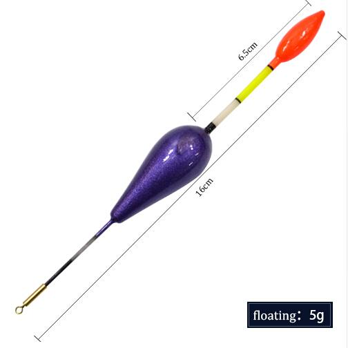 Wood Fishing Floats-Fishing Floats-Bargain Bait Box-purple 5g 10pcs-Bargain Bait Box