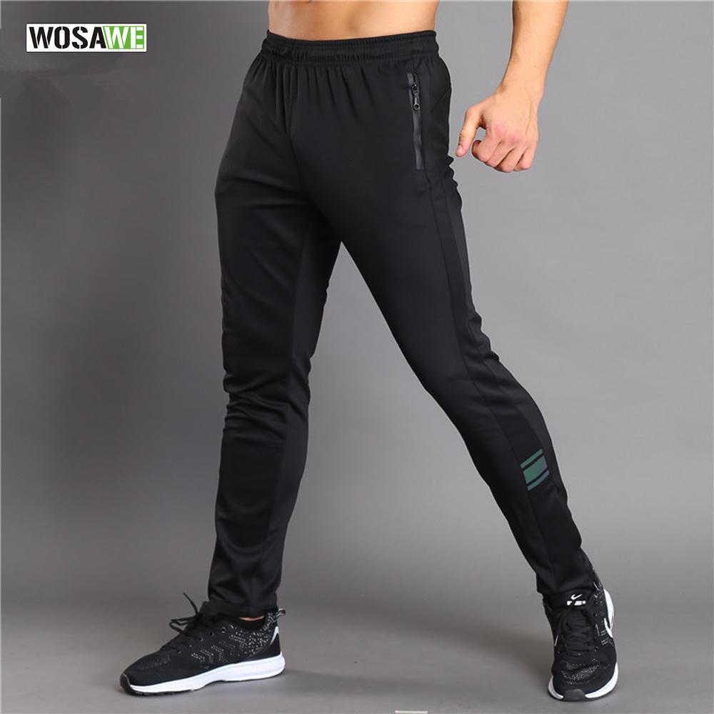 Wosawe Men Running Pants Sportswear Fitness Legging Sports Multi-Use Cycling-WOSAWE SPORTS-M-Bargain Bait Box
