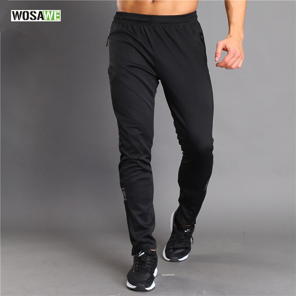 Wosawe Men Running Pants Sportswear Fitness Legging Sports Multi-Use Cycling-WOSAWE SPORTS-M-Bargain Bait Box