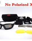 X7 C5 Polarized Military Sunglasses Airsoft Tactical Shooting Glasses Uv400-Guangzhou Falcon Outdoor Trade Co.,Ltd-X7 Not Polarized-Bargain Bait Box