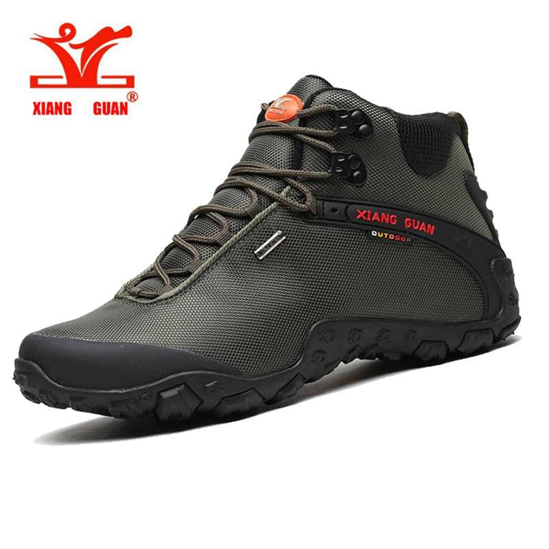 Xiang Guan Hot Sneakers Outdoor Climbing Hiking Shoes For Men Women Sport-XIANGGUAN Official Store-N82283 BLACK-6.5-Bargain Bait Box