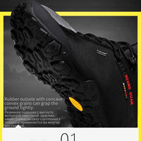 Xiang Guan Hot Sneakers Outdoor Climbing Hiking Shoes For Men Women Sport-XIANGGUAN Official Store-N82283 BLACK-6.5-Bargain Bait Box