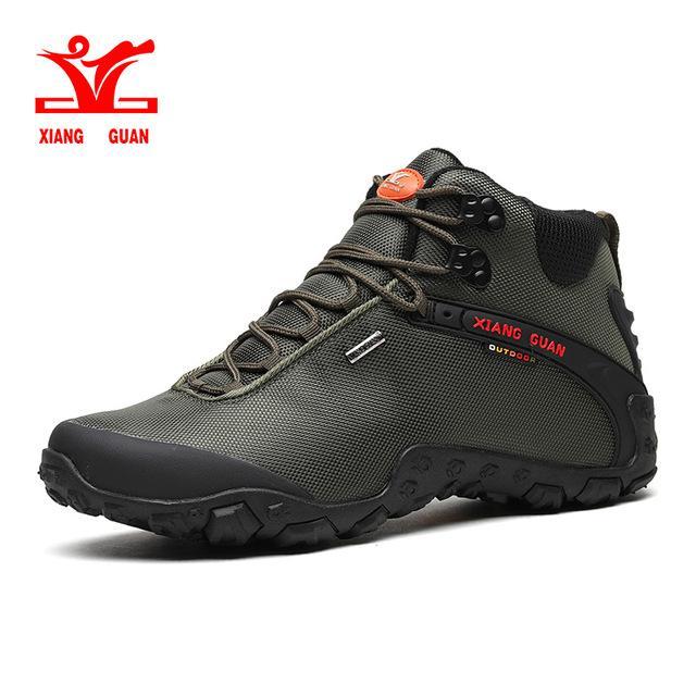 Xiang Guan Hot Sneakers Outdoor Climbing Hiking Shoes For Men Women Sport-XIANGGUAN Official Store-N82283 GREEN-6.5-Bargain Bait Box