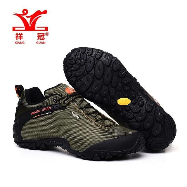 Xiang Guan Large Size Eu 39~48 Men'S Tactical Shoes Hiking Breathable-handsome outdoor Store-81283 2-6-Bargain Bait Box