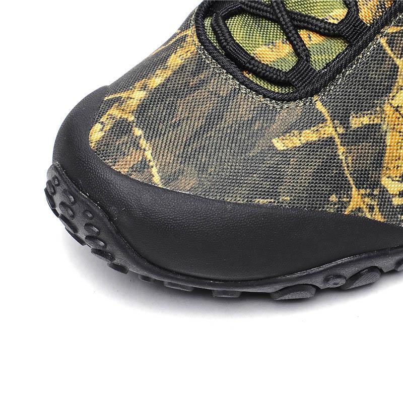 Xiang Guan Man Outdoor Shoes Camouflage Water Resistant Breathable Hiking-XIANGGUAN Official Store-82289 COLORS black-4-Bargain Bait Box