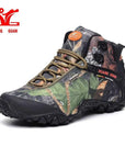 Xiang Guan Man Outdoor Shoes Camouflage Water Resistant Breathable Hiking-XIANGGUAN Official Store-82289 COLORS green-4-Bargain Bait Box