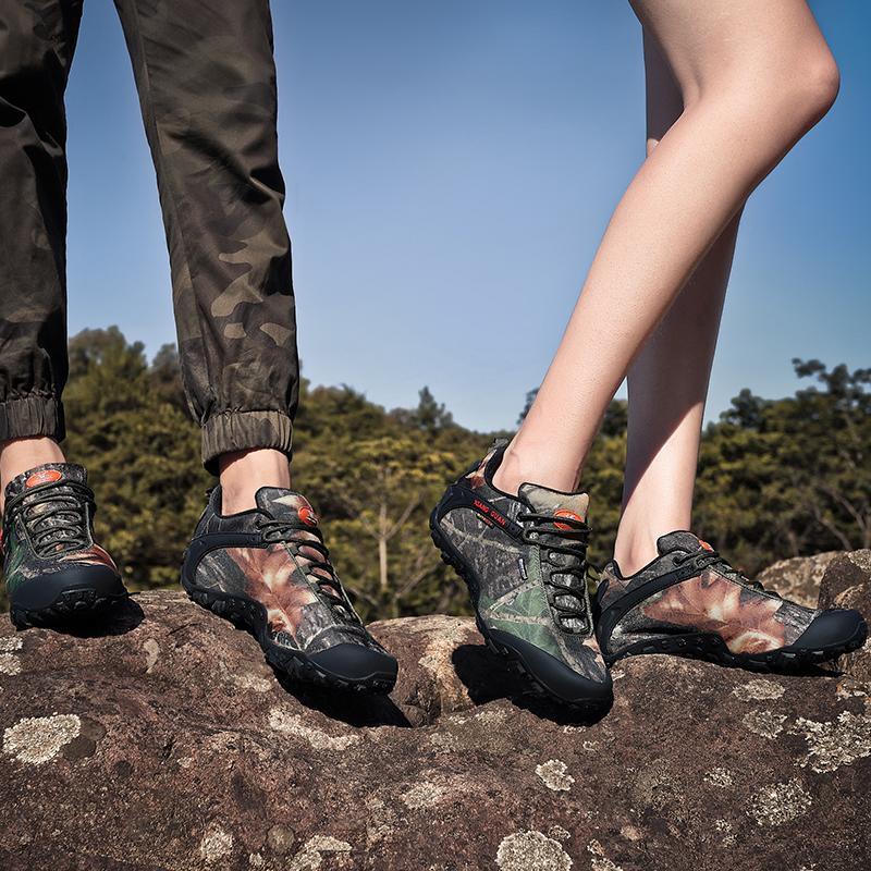 Xiang Guan Men Hiking Shoes For Women Waterproof Trekking Boots Camouflage Sport-MR .GUO Store-Desert Camouflage-4-Bargain Bait Box