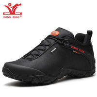 Xiang Guan Men Hiking Shoes Women Waterproof Trekking Boots Black Green-MR .GUO Store-Black-4-Bargain Bait Box