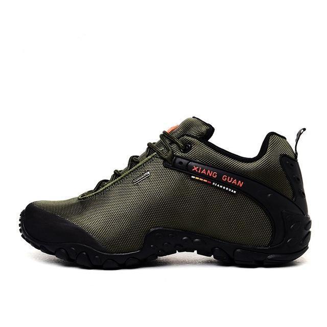 Xiang Guan Outdoor Hiking Shoes Eur Size 39-48 Man Breathable Anti-Skid-MR .GUO Store-O81823green-6-Bargain Bait Box