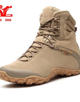 Xiang Guan Sports Tactical Men Boots Wear-Resistant Camping Sneakers Black-XIANGGUAN Official Store-N86991 Sand-4-Bargain Bait Box